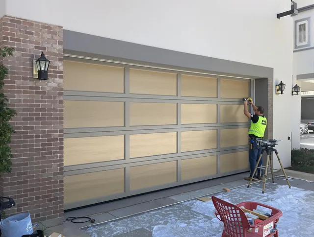 Garage door replacement service by Palm Harbor Garage Door Repair in Palm Harbor