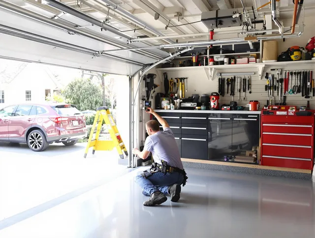 Local garage door repair service by Palm Harbor Garage Door Repair in Palm Harbor